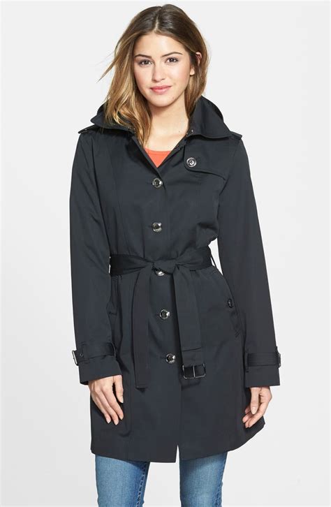 michael kors trenchcoat damen|michael kors single breasted coat.